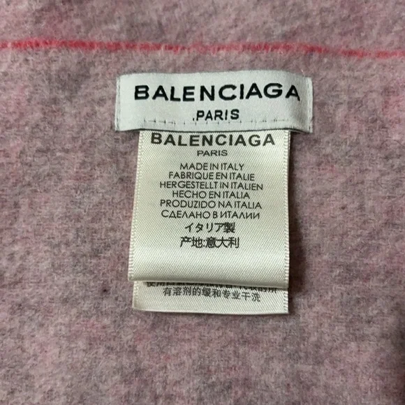 Balenciaga Cashmere Scarf - Picture 2 of 8